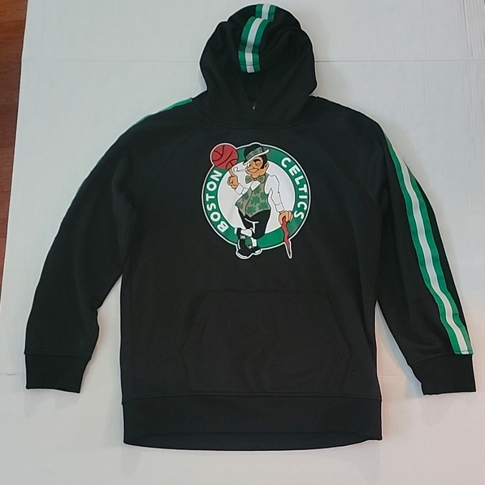 NBA Boston Celtics Logo Hoodie Kids XL Unisex Hooded Sweatshirt